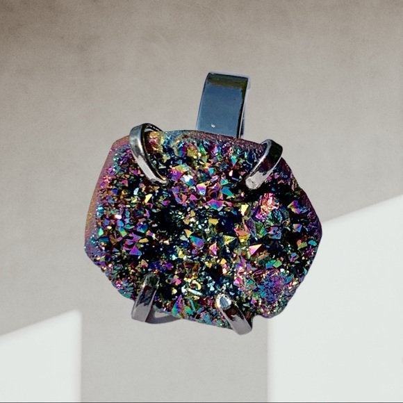 🍋 Crystal adjustable ring - Picture 10 of 11